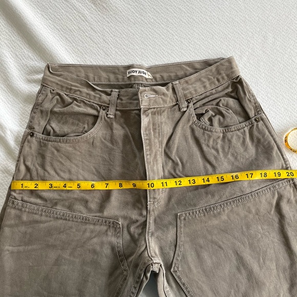 Rudy Jude Utility Jeans  - RJ size 4 - plant dyed Moss - Picture 3 of 4